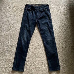 AE Dark Wash Extreme Flex Slim Jeans (28x30)